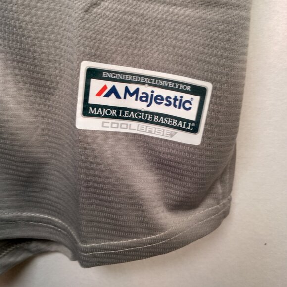 Chicago Cubs Kris Bryant Jersey Youth Large Majestic Cool Base MLB Gray #17 - Picture 8 of 16